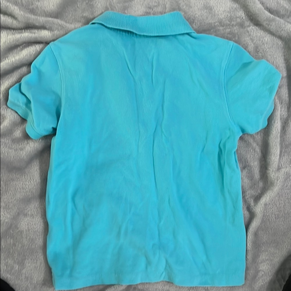 Vineyard Vines Kids Aqua Polo Shirt - Picture 4 of 4